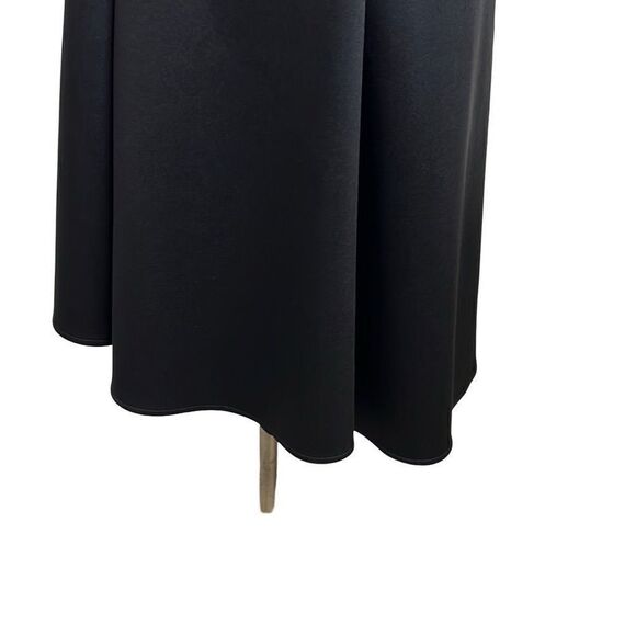 DKNY Black Sleeveless Fit and Flare Hi Low Hem Dress Size 14 - Picture 6 of 9